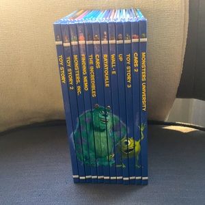 Disney Pixar storybook library- 12 books
